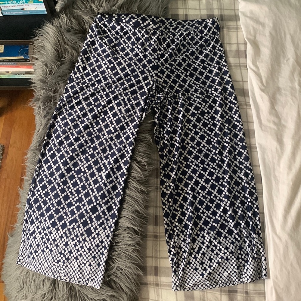 Roz & Ali Wide Leg Patterned Pants